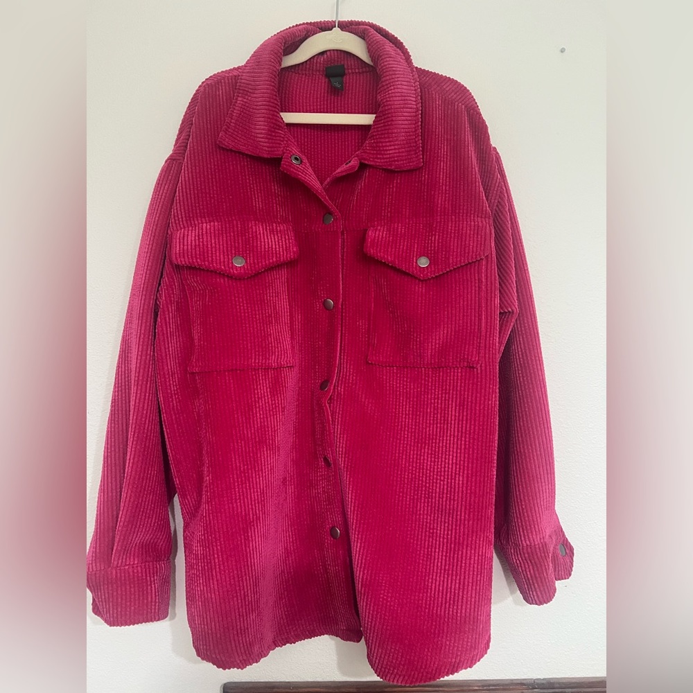 Target Fuchsia Shacket